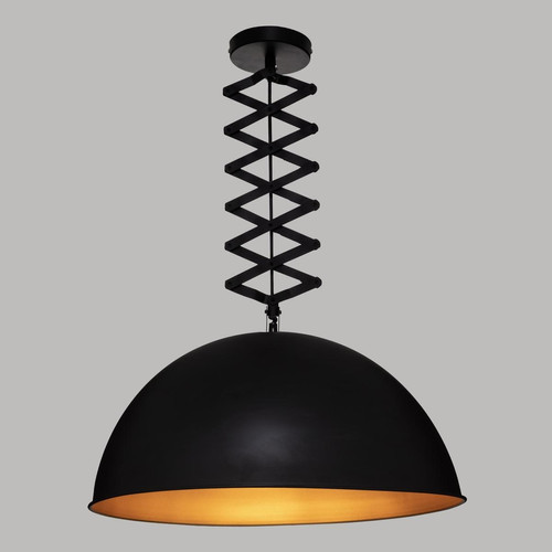 3S. x Home - Suspension Métal Lahti Noir D51 - Lampes et luminaires Design