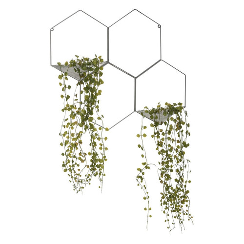 3S. x Home - Suspension Pour Plante Hexa x 4 Assortiments 49 cm - Plante artificielle