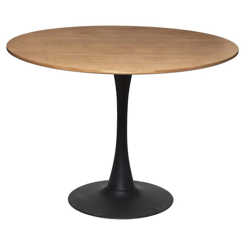 3S. x Home - Table à diner “Elias” D 100 - Meuble Et Déco Design