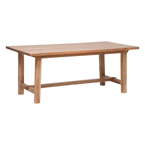 3S. x Home - Table à manger en acacia "Jiling"  - Table Salle A Manger Design