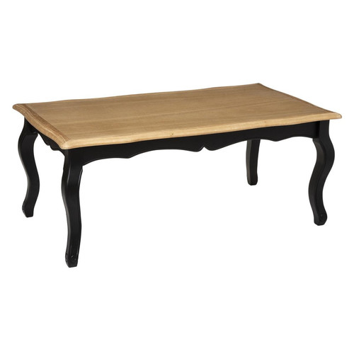 3S. x Home - Table Basse CHRYSA Noir - Table d appoint noire