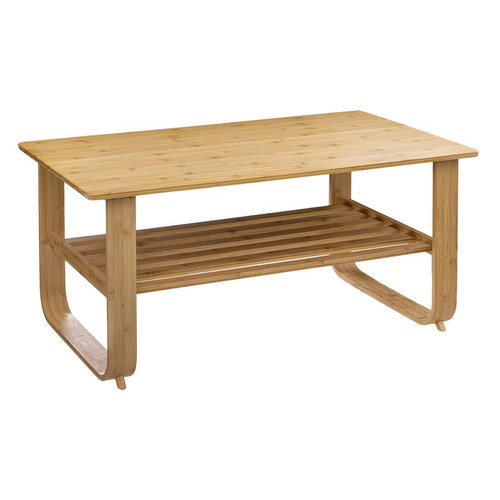 3S. x Home - Table basse "Hoca" grand modèle en bambou - Table Basse Design