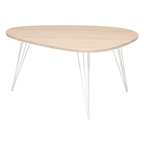 3S. x Home - Table basse "Neile" en métal 97x65cm - Table Basse Design