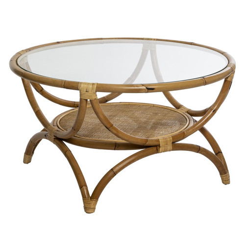 3S. x Home - Table Basse Rotin Farah - Meuble Et Déco Design
