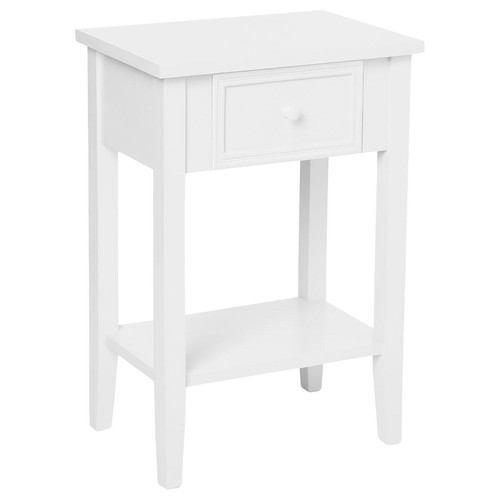 3S. x Home - Table de chevet blanc - Table De Chevet Design
