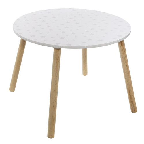 3S. x Home - Table Douceur Motif - Table basse blanche design
