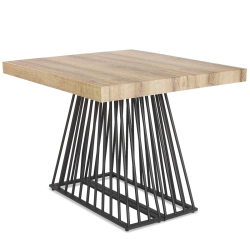 3S. x Home - Table extensible Factory Bois Sonoma - Table Extensible Design