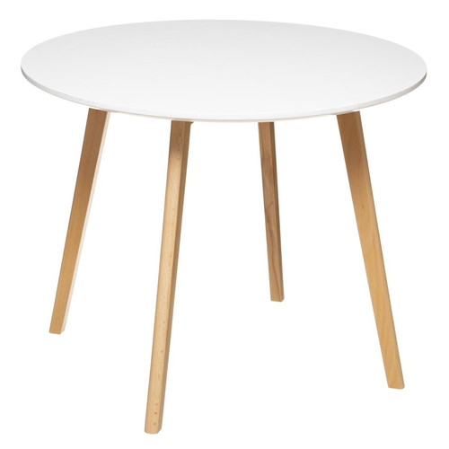 3S. x Home - Table "Lena" blanc - Sélection meuble & déco Scandinave