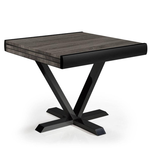 3S. x Home - Table Newick Bois Vintage - Table Extensible Design