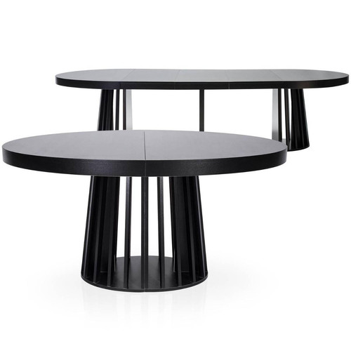 Table ovale extensible Eliza Noir 3S. x Home