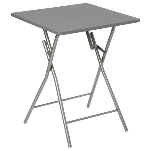 3S. x Home - Table Pliante Gris Trend - Table De Jardin Design