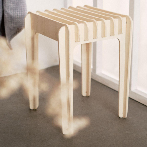 Factory - Tabouret carré - Simplicity - Chaise Et Tabouret Et Banc Design