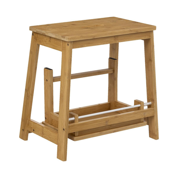 Tabouret marchepied bambou  3S. x Home