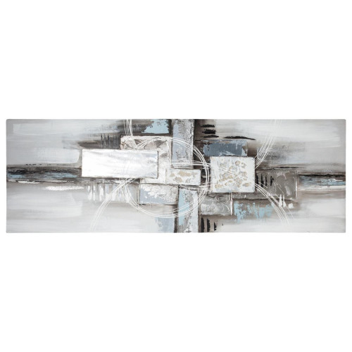 3S. x Home - Toile Peinture Abstrait 50 x 150 cm - Collection Contemporaine Meuble Deco Design