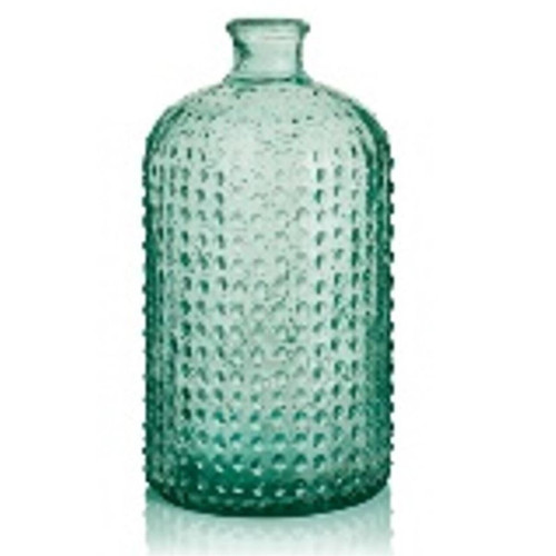 3S. x Home - Vase 3D “Imet” en verre recyclé H31 transparente - Bougeoir Et Photophore Design