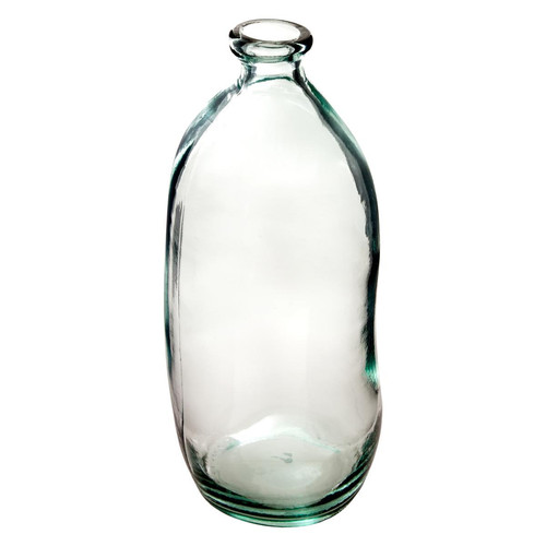 3S. x Home - Vase bouteille en verre recyclé H73 - Bougeoir Et Photophore Design