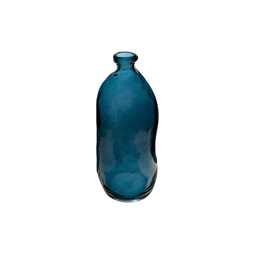 3S. x Home - Vase bouteille verre recyclé orage H35 cm - Objets Déco Design