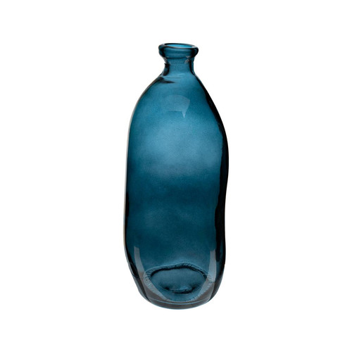 3S. x Home - Vase bouteille verre recyclé orage H51 - La Déco Design