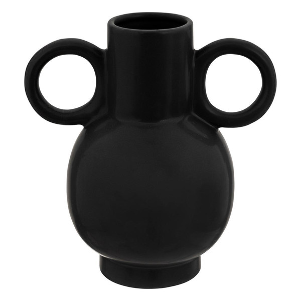 Vase en céramique noir H22 OLM   Noir 3S. x Home Meuble & Déco