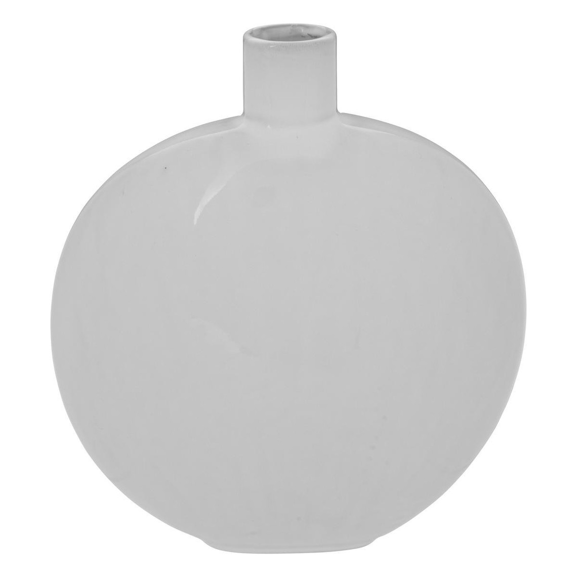 Vase en céramique H22cm blanc