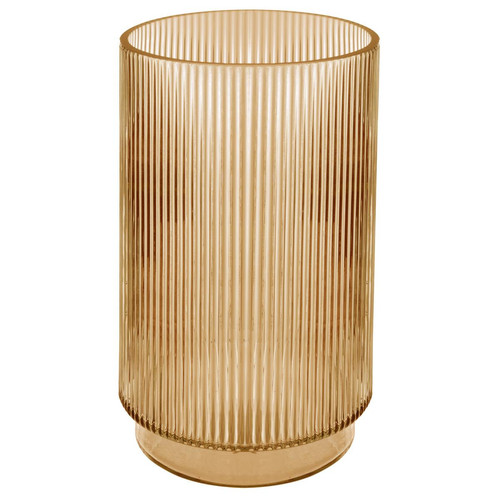 Vase en verre Cylindre Slow grise 3S. x Home Meuble & Déco