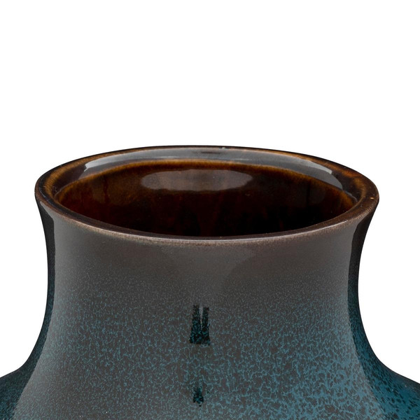 Vase bleu rond en céramique "Jiling"  3S. x Home