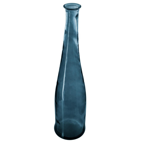 3S. x Home - Vase long verre recyclé H80 orage - Bougeoir Et Photophore Design