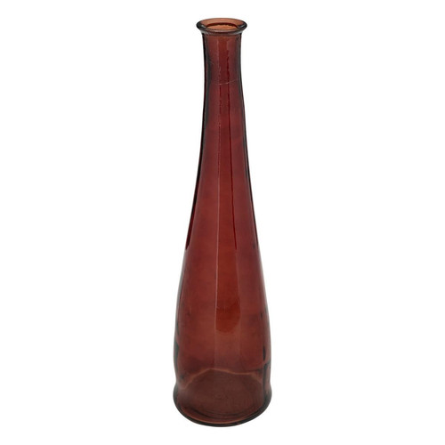 3S. x Home - Vase Long ULY H80 en Verre Recyclé Ambre  - La Déco Design