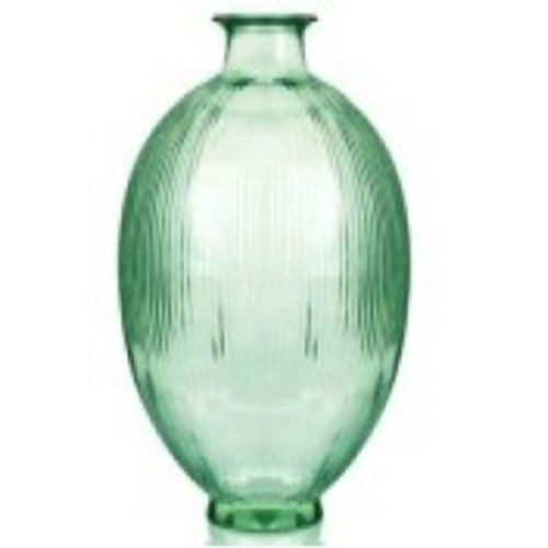 3S. x Home - Vase recycle "Sen" H39D34 en verre transparent - Vase Design