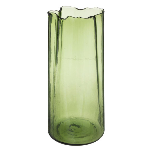3S. x Home - Vase, verre, vert, H32 cm - Sélection cadeau de Noël La déco