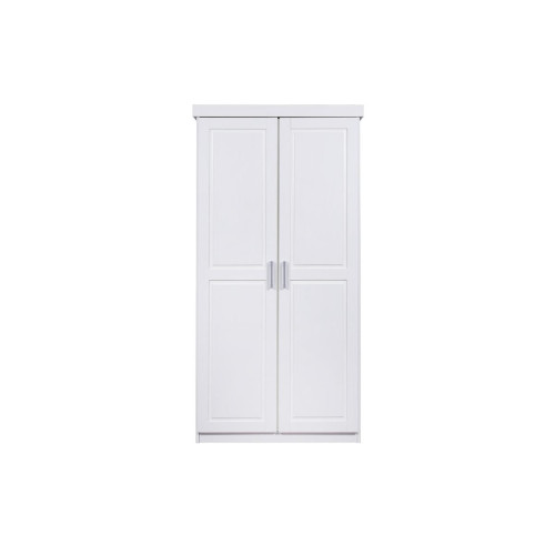 3S. x Home - Armoire blanc 2 portes  AKOON - Armoire Design