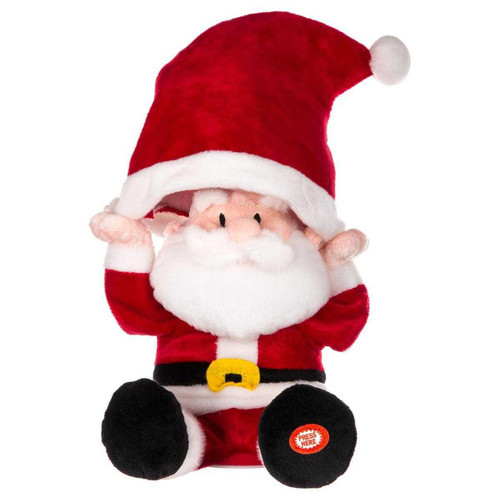 3S. x Home - Automate Fun Père Noël Avec Chapeau Monté - Ambiance de Noël
