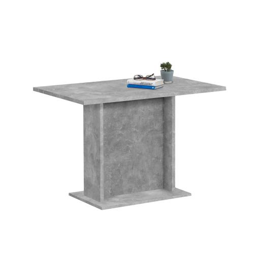 3S. x Home - Table de salle à manger BANDOL 3  gris béton - Nouveautés Meuble Et Déco Design