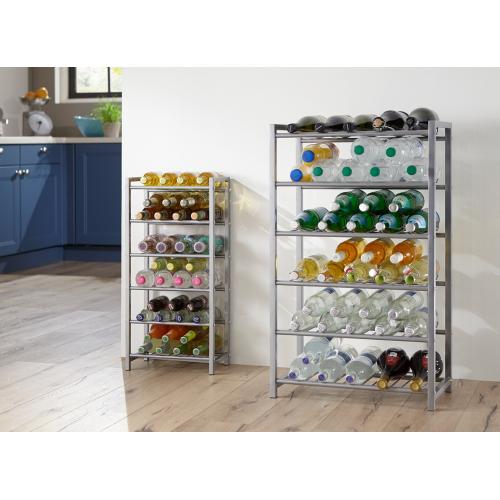 3S. x Home - Casier à bouteilles 6 niveaux en acier - Accessoires et meubles de cuisine Design