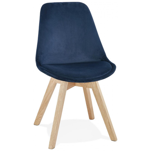 3S. x Home - Chaise Bleu PHIL - Chaise Et Tabouret Et Banc Design
