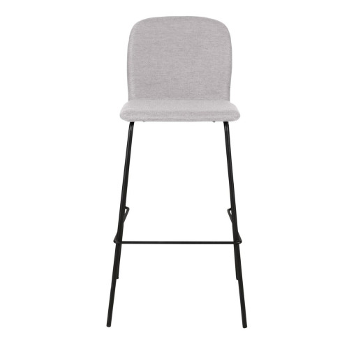 3S. x Home - Chaise de bar gris clair - La Salle A Manger Design