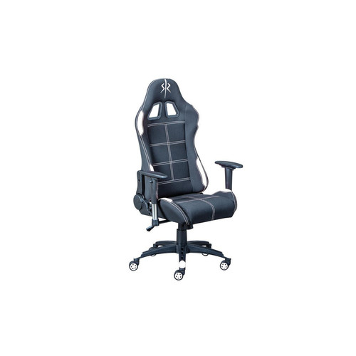 3S. x Home - Chaise de bureau  GAMING WHITE  Noir blanc Mesh - Chaise de bureau