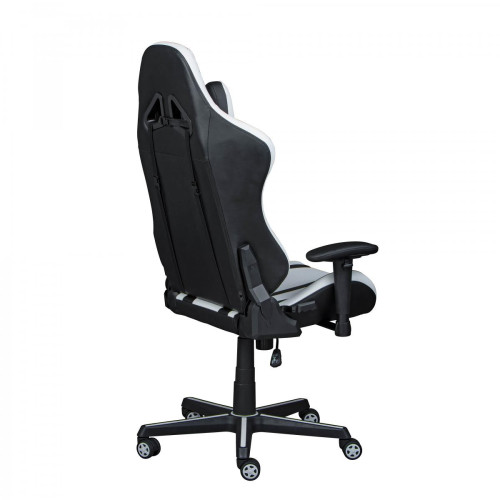 Chaise de bureau ZORO Blanc Noir Chaise de bureau