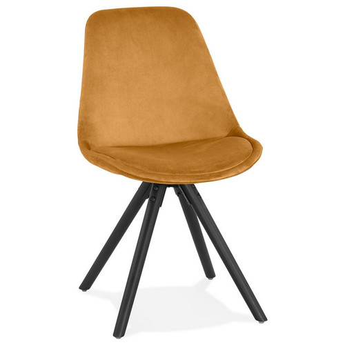 3S. x Home - Chaise Moutarde design JONES  - Chaise Et Tabouret Et Banc Design
