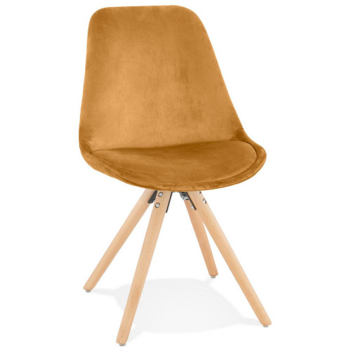 3S. x Home - Chaise Moutarde design JONES  - Chaise Design