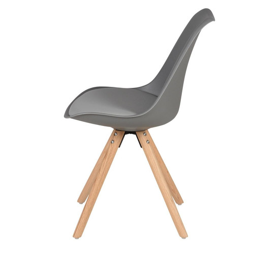 3S. x Home - Chaise grise - Meuble Et Déco Design