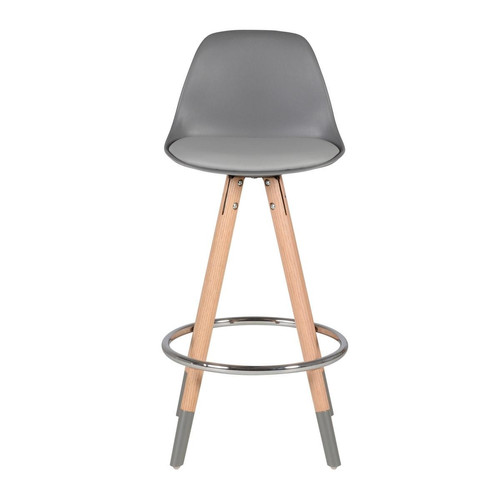 3S. x Home - Chaise snack grise - Chaise Et Tabouret Et Banc Design