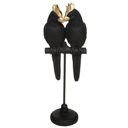 Couple Oiseau Noir Suite H35 3S. x Home Meuble & Déco