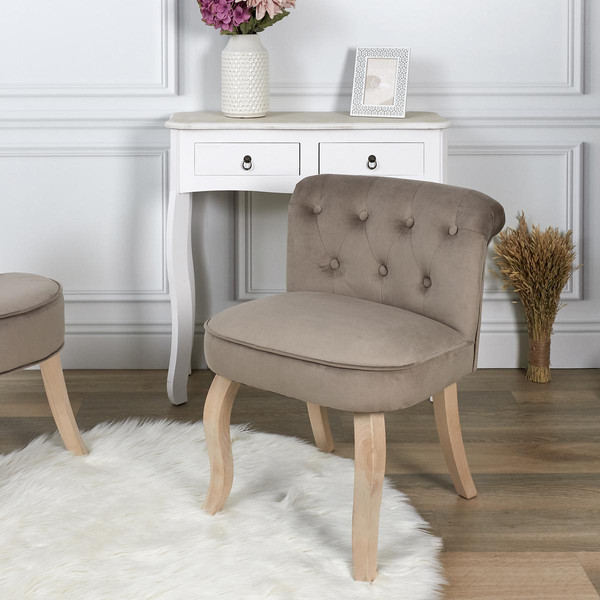 Fauteuil Taupe 3S. x Home