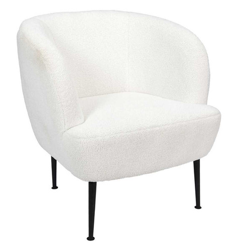 Fauteuil Style Scandicraft blanc 3S. x Home