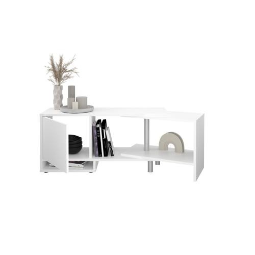 3S. x Home - Meubles TV/Hifi Lowboard FLEX 2 blanc - Le salon