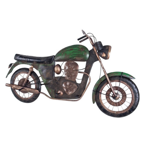 3S. x Home - Garderobe murale vintage Moto 5 crochets vert - Nouveautés Meuble Et Déco Design