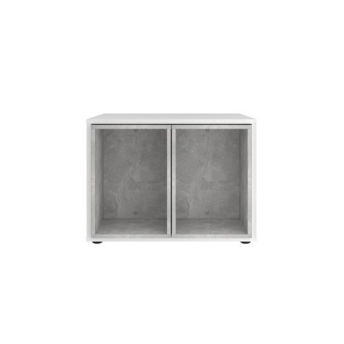 3S. x Home - Table basse avec caissons amovibles JOKER 1 gris béton - Nouveautés Meuble Et Déco Design