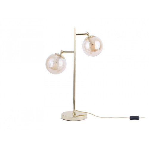 3S. x Home - Lampe à Poser Doré Shimmer - Lampe