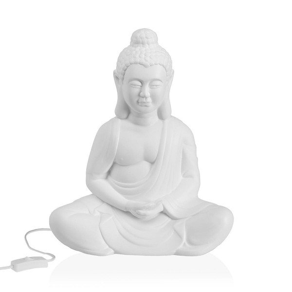 Lampe Bouddha en Porcelaine Blanc 3S. x Home Meuble & Déco